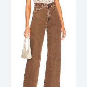 Echo jeans in washed chocolate